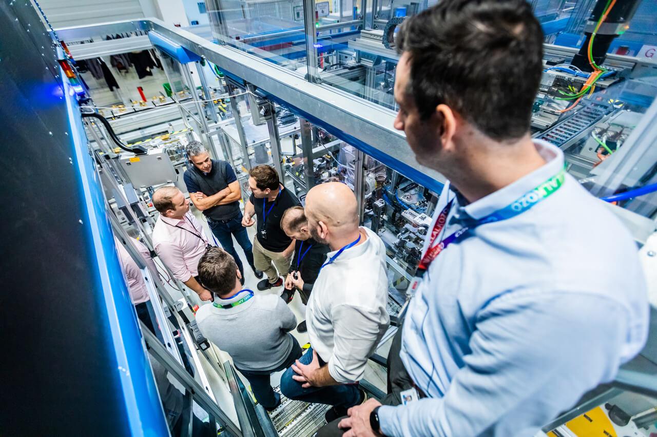 A Bosch a gyártás támogatására is kiemelt figyelmet fordít