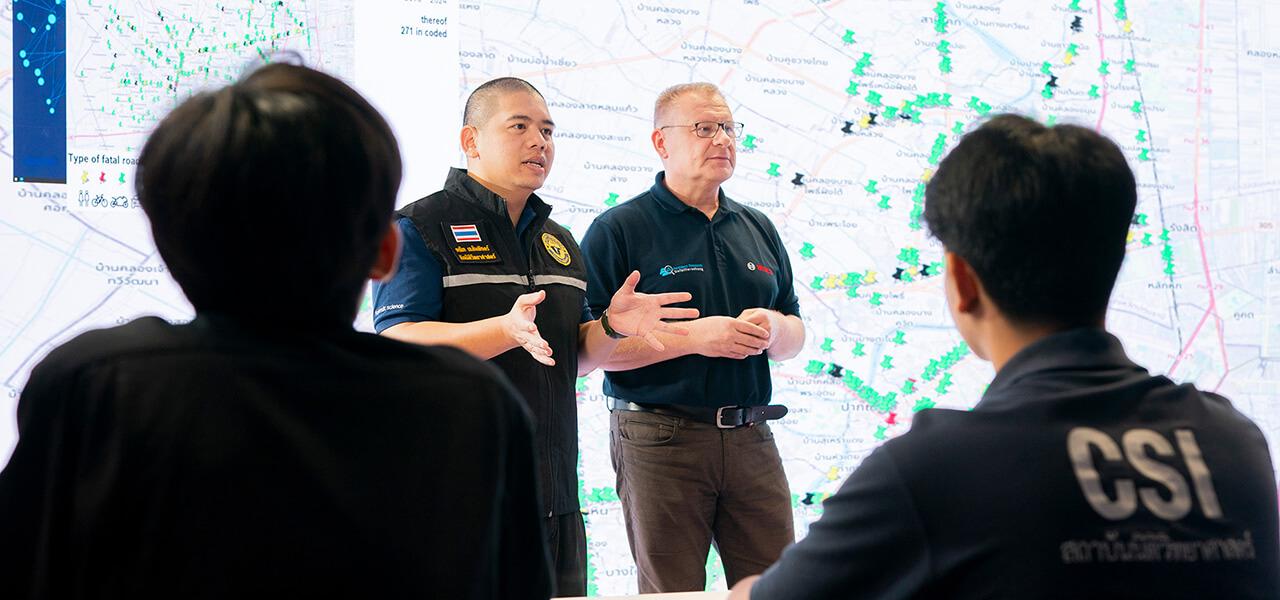 Továbbképzésen a Thaiföldi Központi Igazságügyi Tudományos Intézet szakértői